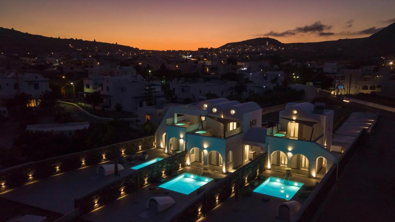 Modern Dome Homes Of Santorini Perissa  Buitenkant foto