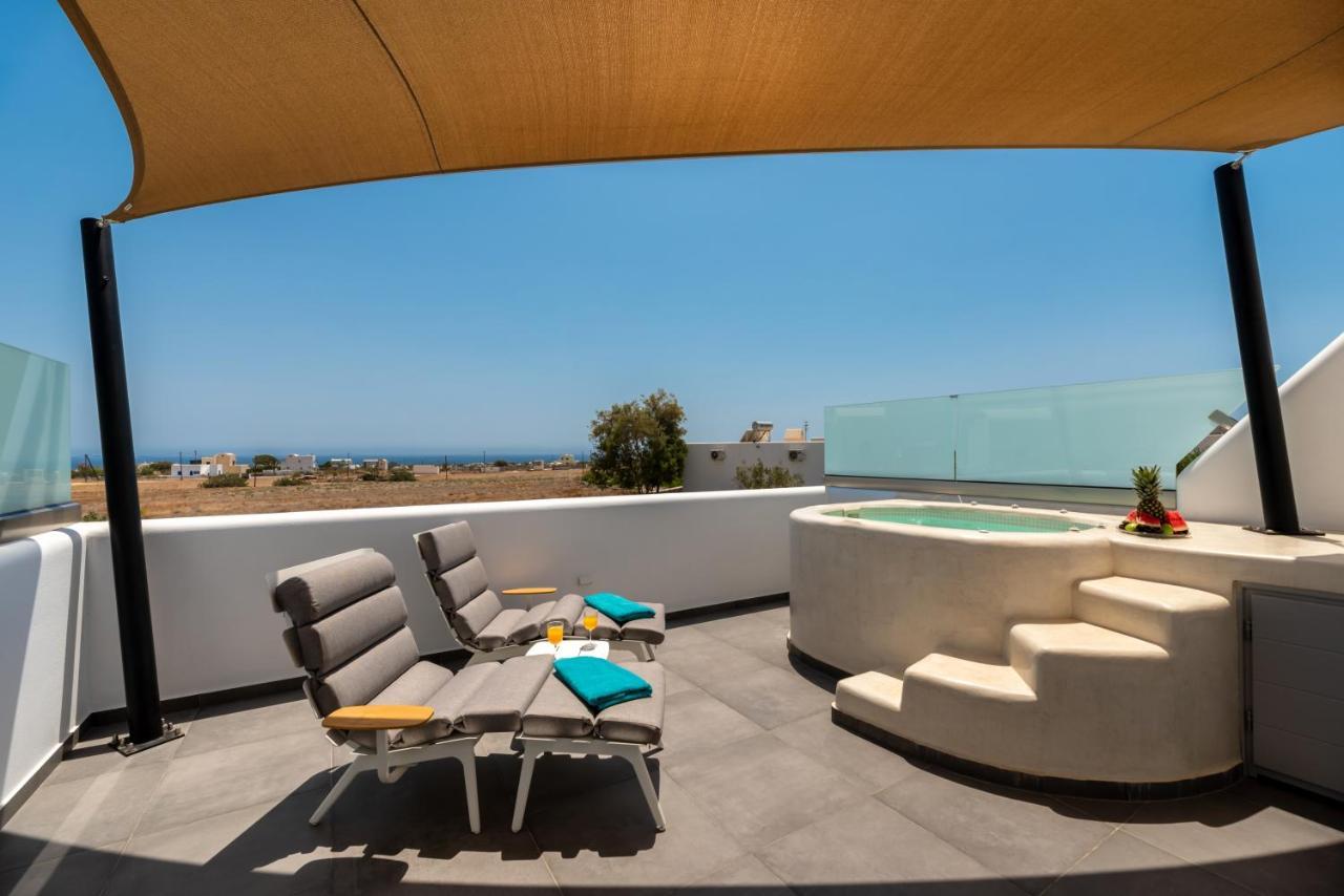 Modern Dome Homes Of Santorini Perissa  Buitenkant foto