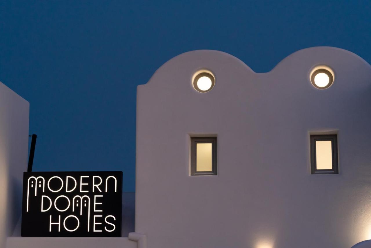 Modern Dome Homes Of Santorini Perissa  Buitenkant foto