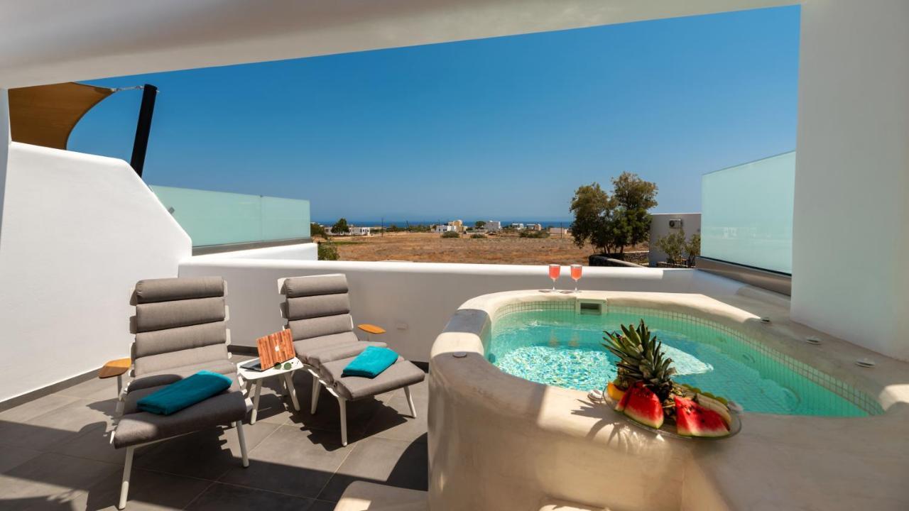 Modern Dome Homes Of Santorini Perissa  Buitenkant foto